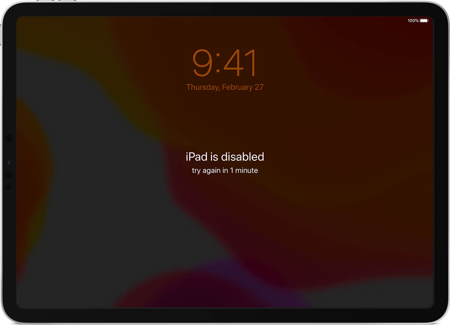 Resetting the Wrong Passcodes in iPad Software
