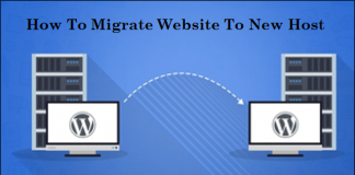 migrate a website