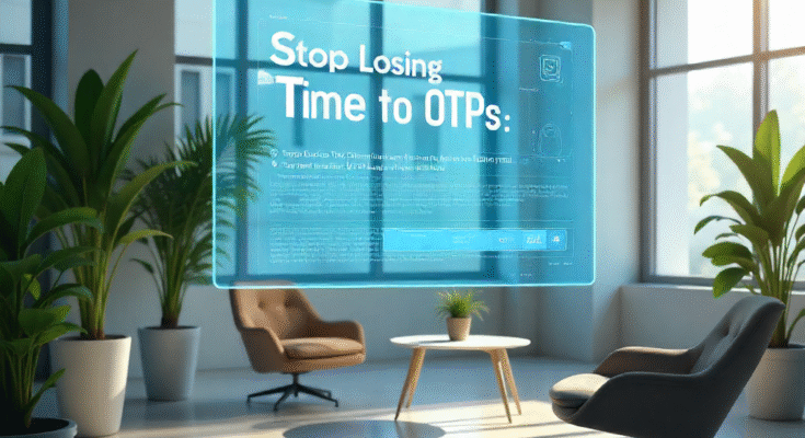 Stop Losing Time to OTPs